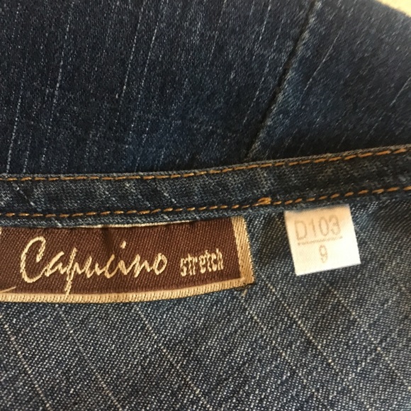 SIZE 9 DENIM DRESS - Picture 3 of 3